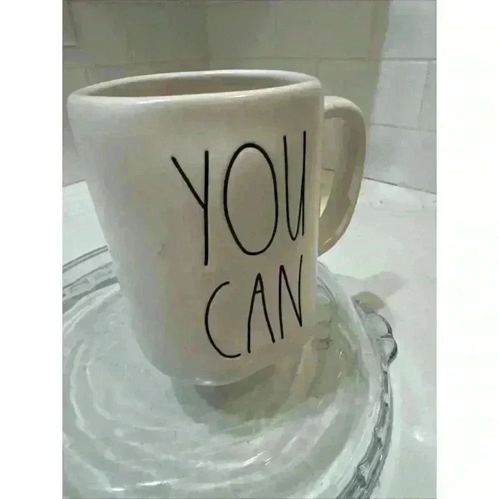 Rae Dunn, Magenta, 20 oz Capacity Collector's Mug "You Can"!! - Picture 9 of 13